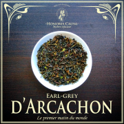 Arcachon Earl-grey, thé noir bio