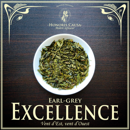 Excellence Earl-grey thé vert bio