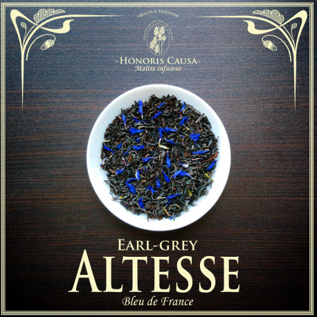 Altesse Earl-grey thé noir bio