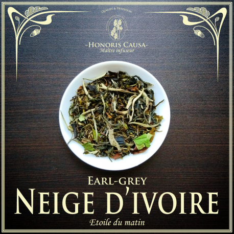 Neige d'ivoire, thé blanc bio