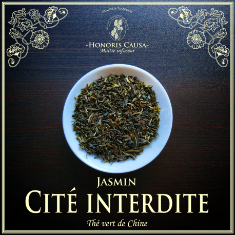 Cité interdite, thé vert bio jasmin