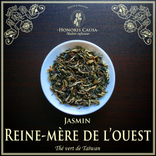 Reine-mère de l'ouest, thé vert jasmin