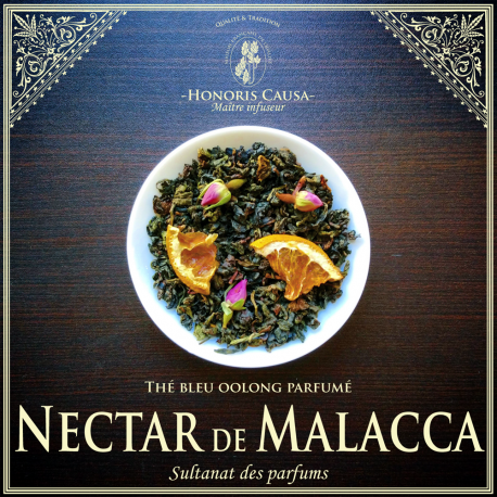Nectar de Malacca, thé bleu oolong