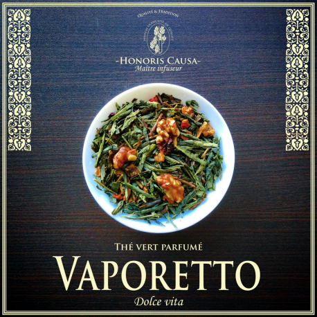 Vaporetto, thé vert bio