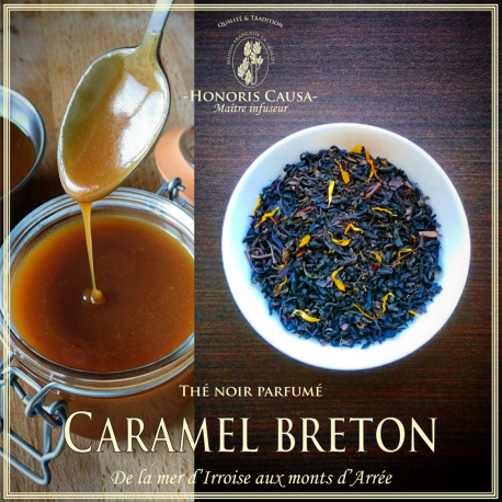 Caramel breton thé noir biologique