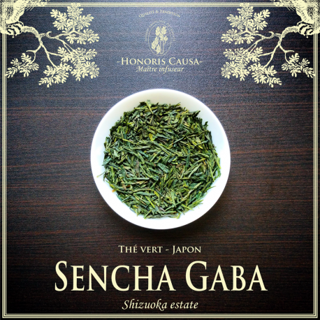 Sencha Gaba, thé vert Japon bio