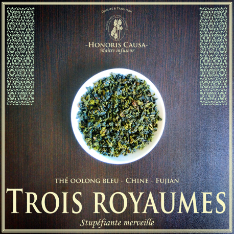 Thé des trois royaumes thé bleu oolong