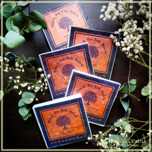 Pu'er, Brique de thé noir 100 GR millésime 2019. 2