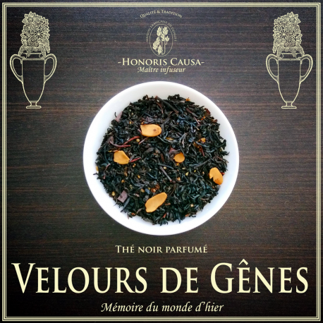 Velours de Gênes, thé noir