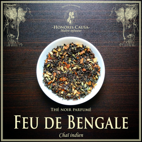 Feu de Bengale thé noir Chaï bio