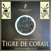 Tigre de corail, thé noir