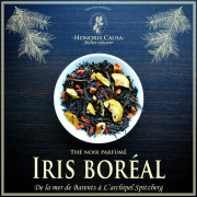 Iris boréal, thé noir