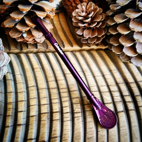 Bombilla en métal Punta del este magenta Bombilla en métal Punta del este magenta