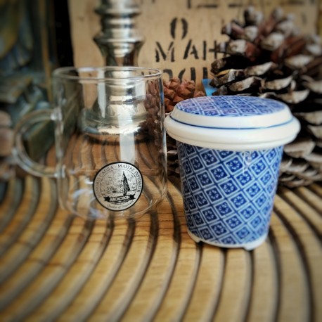 Tasse Bleu Shinto damier bleu Tasse Bleu Shinto damier bleu