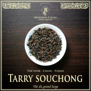 Tarry Souchong bio, thé noir fumé Chine