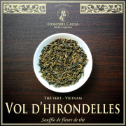 Vol d'hirondelle thé vert Vietnam