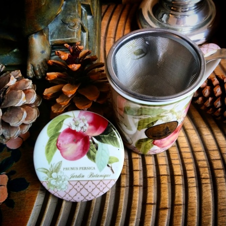 tasse botanica pêche