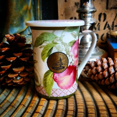 tasse botanica pêche