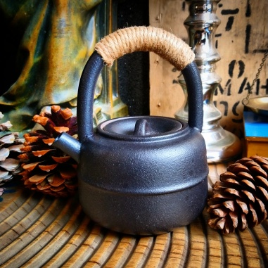 Théière sanctuaire noir anthracite 0,45L