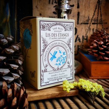 Lis des étangs, thé bleu oolong sachets individuels