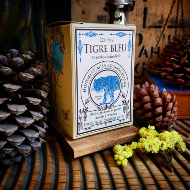 Tigre bleu rooibos, sachets individuels