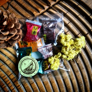 Cinq trésors célestes, lingots de thé 2