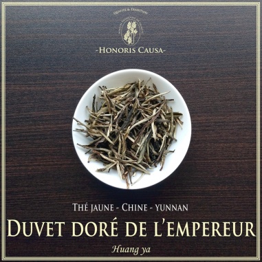 Duvet doré de l'empereur, thé jaune