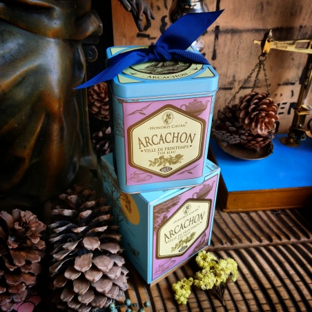 Ville de printemps, thé bleu oolong boîte 150 gr