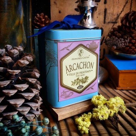 Ville de printemps, thé bleu oolong boîte 150 gr