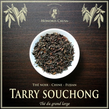 Tarry Souchong thé noir fumé Chine