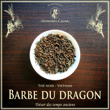 Barbe du dragon, thé noir du Vietnam