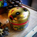 Boîte Maneki-neko or, 80 gr
