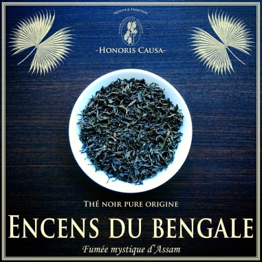 Encens du Bengale, thé noir fumé d'Assam