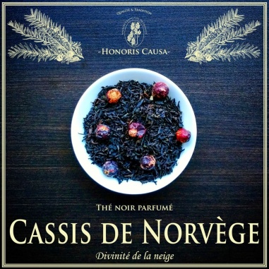 Cassis de Norvège, thé noir parfumé