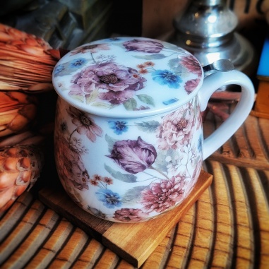 Tasse Virginia, couvercle et filtre intégré