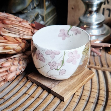 Bol matcha Sakura, céramique traditionnelle