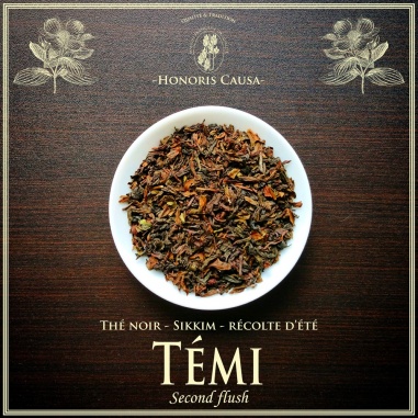 Sikkim Temi récolte d'été thé noir