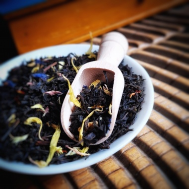 Mesure à thé bois blanc