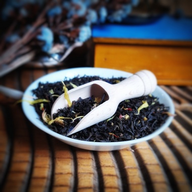 Mesure à thé bois blanc