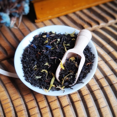 Mesure à thé bois blanc