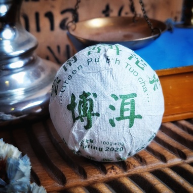 Nid d'oiseau, tuo-cha 100g (sheng), thé vert