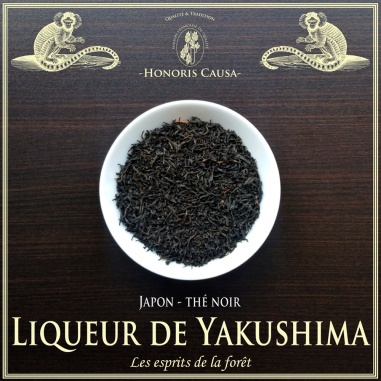 Liqueur de Yakushima thé noir du Japon