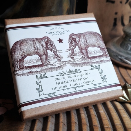 Pu'er noir "Horde d'éléphants" Galette 100g (shu)