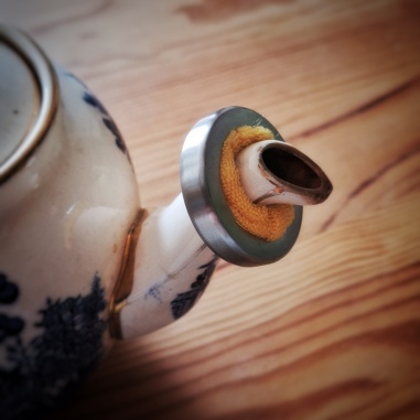 Anti-goutte bec de théière