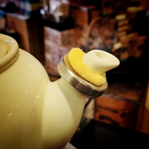 Anti-goutte bec de théière