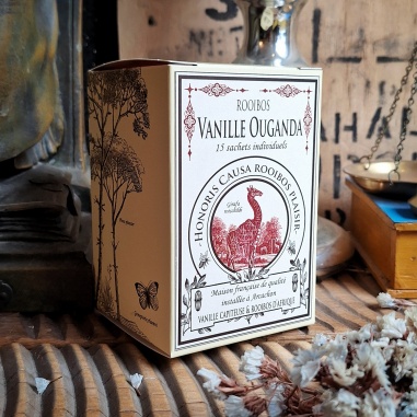 Vanille Ouganda, rooibos sachets individuels