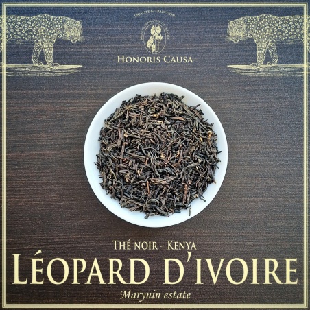 Kenya Léopard d'ivoire thé noir