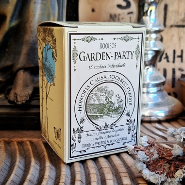 Garden-party, rooibos sachets individuels