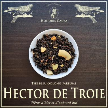 Hector de Troie, thé bleu oolong