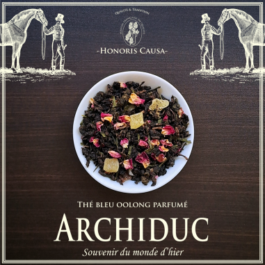 Archiduc, thé bleu oolong